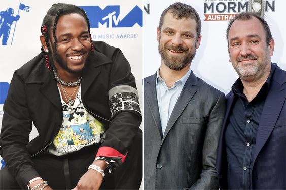 Kendrick Lamar, Matt Stone and Trey Parker