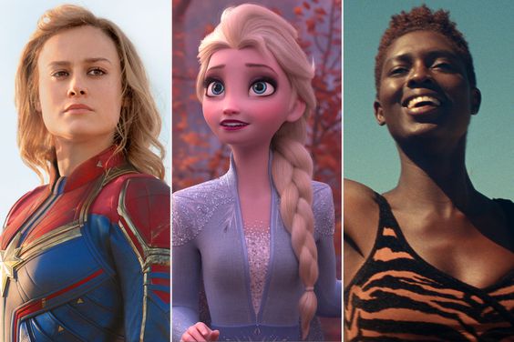 Captain Marvel; Frozen 2; Queen and Slim