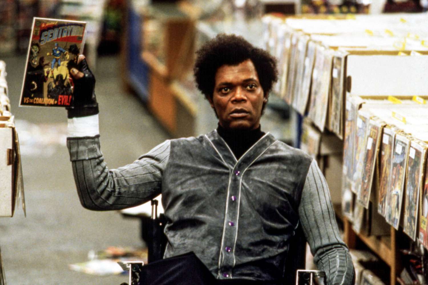 UNBREAKABLE, Samuel L. Jackson, 2000