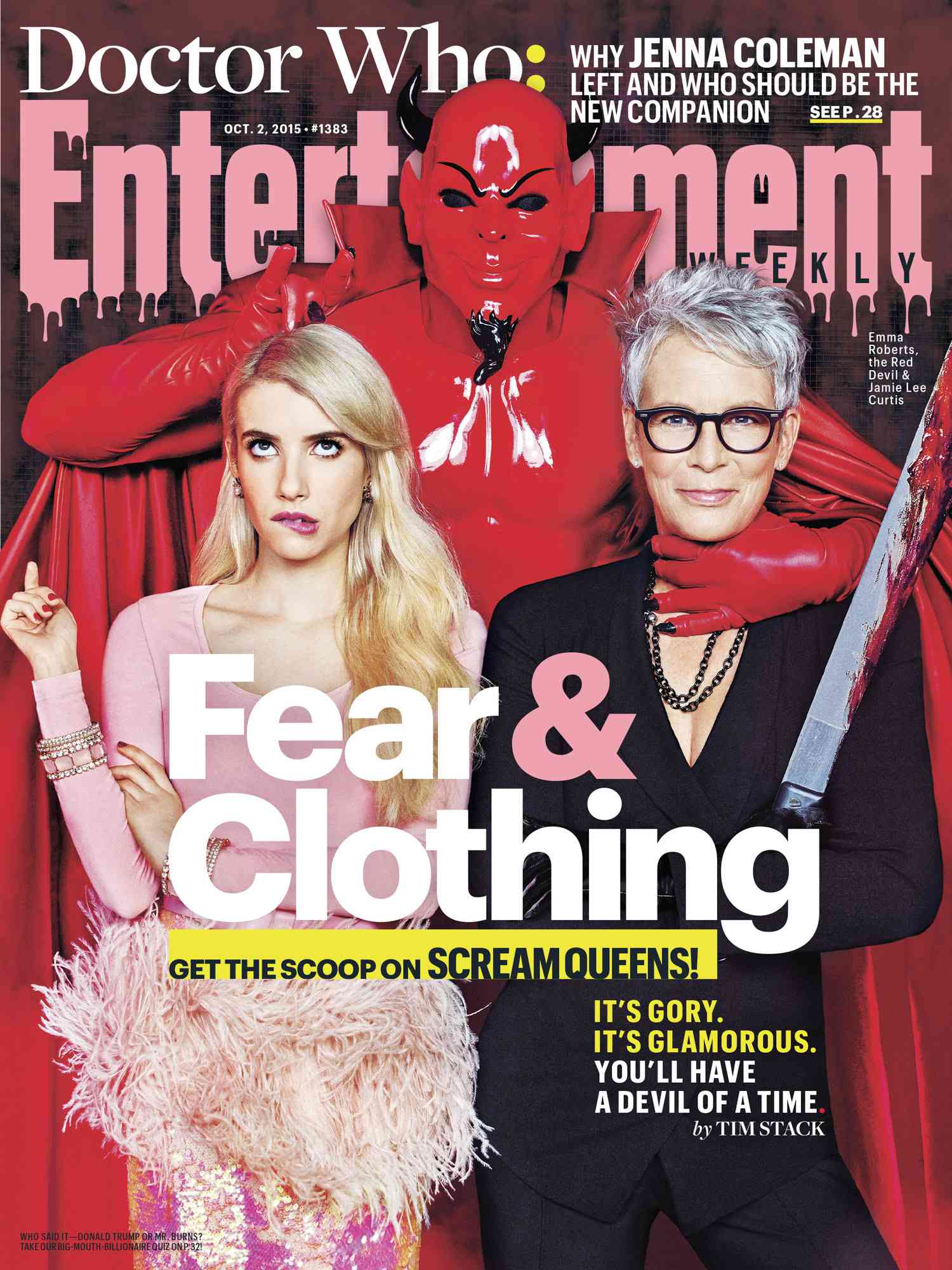 EW Horror covers