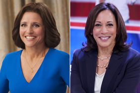 Julia Louis-Dreyfus and Kamala Harris