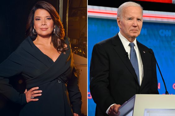 Ana Navarro and Joe Biden