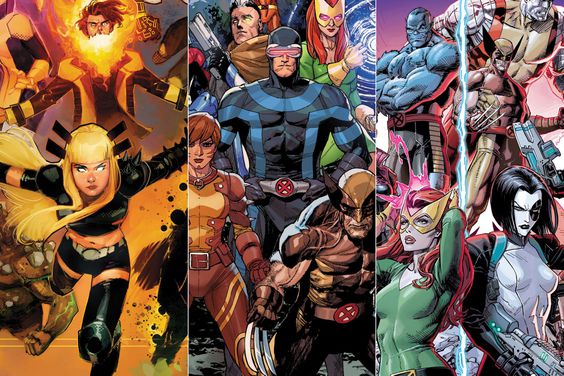 New Mutants, X Men, X Force