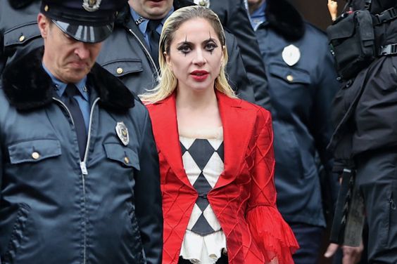 The First On Set Photos of Lady Gaga as Harley Quinn Are Here