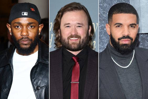 Kendrick Lamar, Haley Joel Osment, Drake