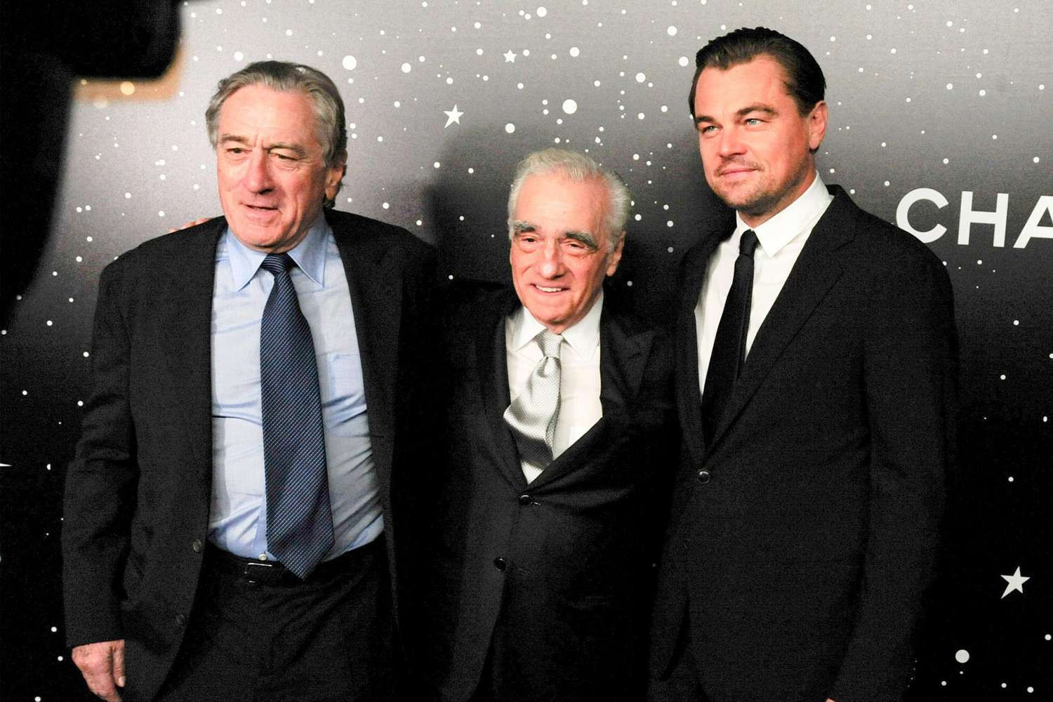 Robert De Niro, Martin Scorsese and Leonardo DiCaprio