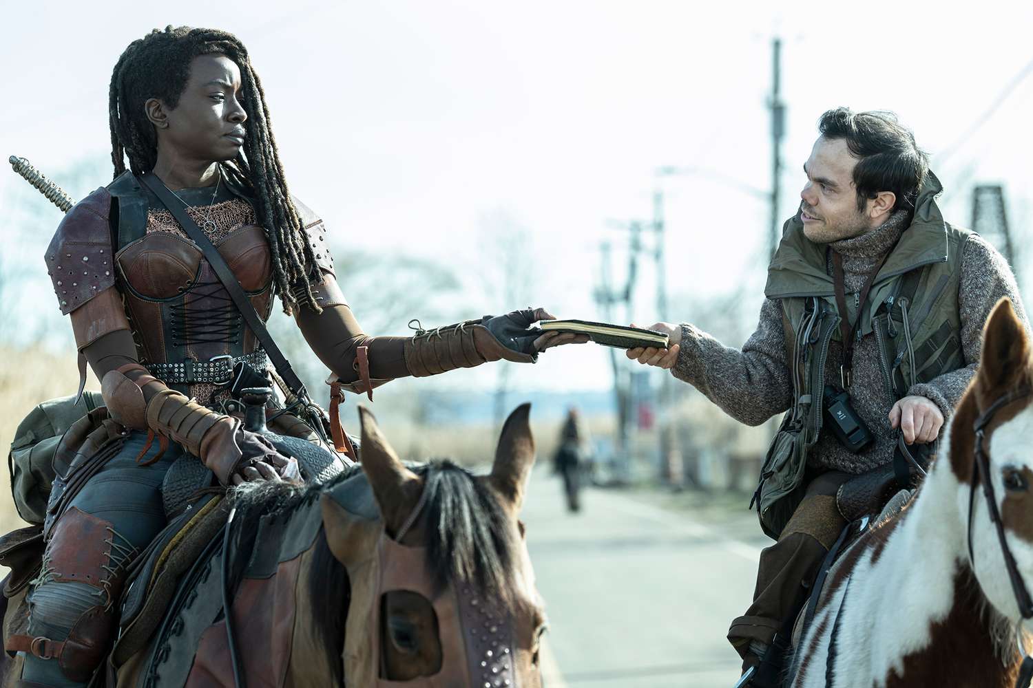 Danai Gurira and Matthew August Jeffers on 'The Walking Dead: The Ones Who Live'