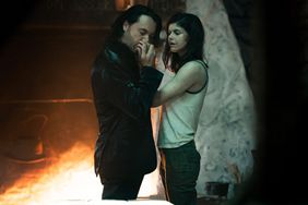 Jack Huston as Lasher and Alexandra Daddario as Dr. Rowan Fielding - Mayfair Witches _ Season 1, Episode 8 - Photo Credit: Alfonso Bresciani/AMC