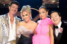 Robin Thicke, Jenny McCarthy-Wahlberg, Rita Ora and Ken Jeong in THE MASKED SINGER 'One Mask Takes it All' season finale episode airing Wednesday, May 22