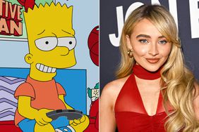 Bart makes a new friend on the all-new season finale "Bart's Brain" episode of THE SIMPSONS airing Sunday, May 19; Sabrina Carpenter attends the 2024 MusiCares Person of the Year Honoring Jon Bon Jovi during the 66th GRAMMY Awards on February 02, 2024 in Los Angeles, California. 