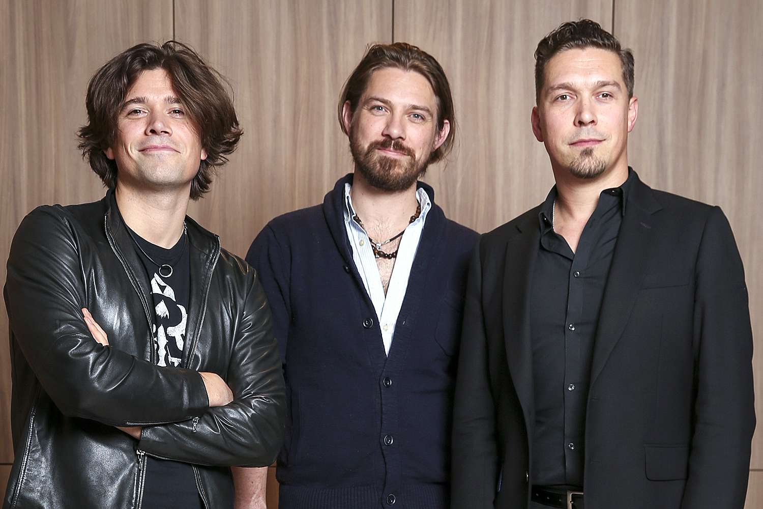 Zac Hanson, Taylor Hanson and Isaac Hanson of Hanson