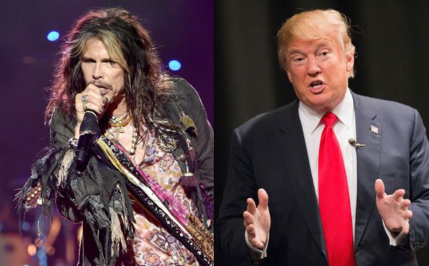 Steven Tyler; Donald Trump