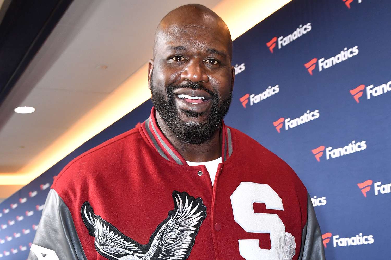 Shaquille O'Neal attends Michael Rubin's Fanatics Super Bowl party at the Marquee Dayclub at The Cosmopolitan of Las Vegas on February 10, 2024