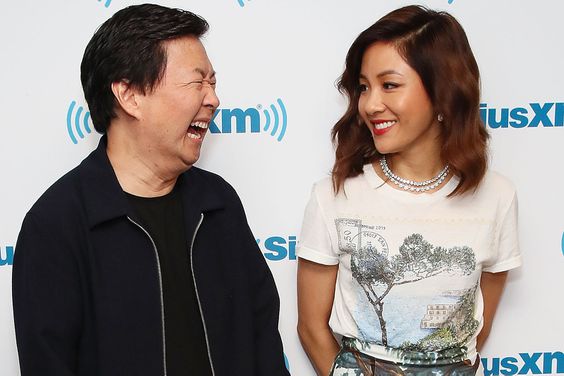 Actors Ken Jeong and Constance Wu attend SiriusXM's Entertainment Weekly Radio Spotlight With The Cast Of 'Crazy Rich Asians' on August 15, 2018 in New York City.