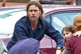 Movie Guide, Brad Pitt, ... | ZOMBIE NATION Brad Pitt is riveting in the very entertaining World War Z