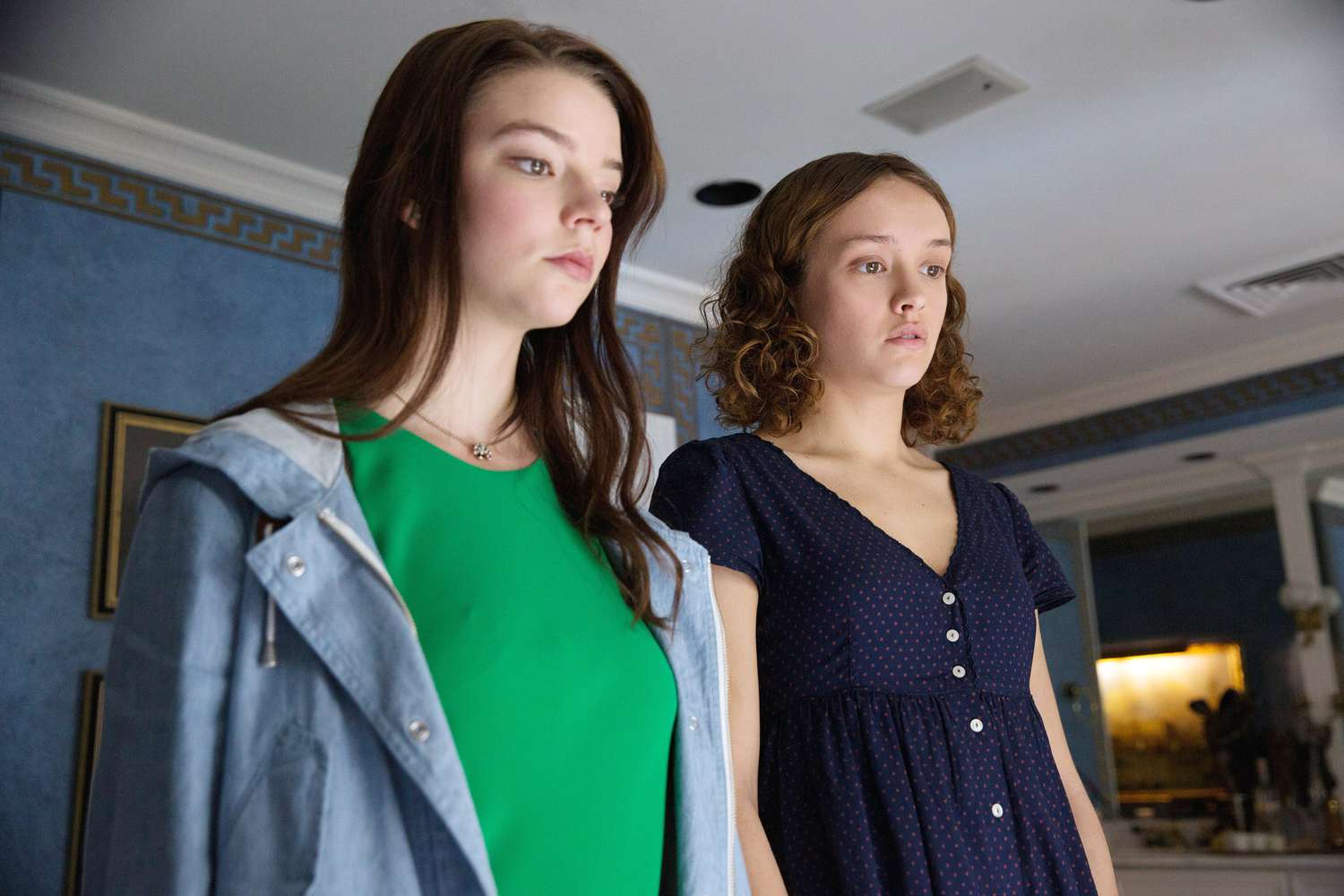 Anya Taylor-Joy and Olivia Cooke in 'Thoroughbreds'