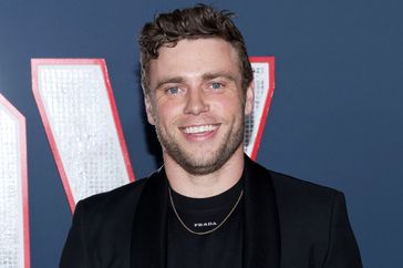 Gus Kenworthy attends the Los Angeles Premiere of Paramount Pictures’ “80 For Brady” presented by Smirnoff ICE at the Regency Village Theatre on January 31, 2023 in Los Angeles, California.