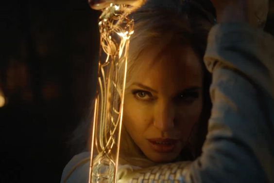 Angelina Jolie in the Eternals