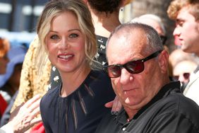 Actress Christina Applegate (L) and actor Ed O'Neill attend Katey Sagal's star ceremony on the Hollywood Walk Of Fame on September 9, 2014 i