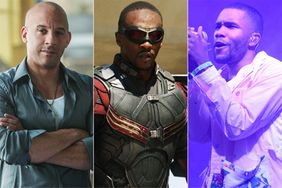 Vin Diesel in Fast & Furious Anthony Mackie as Falcon and Frank Ocean