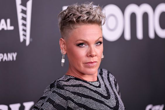 P!nk attends the 37th Annual Rock & Roll Hall of Fame Induction Ceremony at Microsoft Theater on November 05, 2022 in Los Angeles, California.