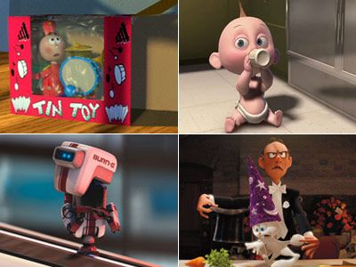 PIXAR SHORTS Like a throwback to the early Walt Disney days, a short film precedes every Pixar feature in theaters. (Most, like ''Mike's New Car''