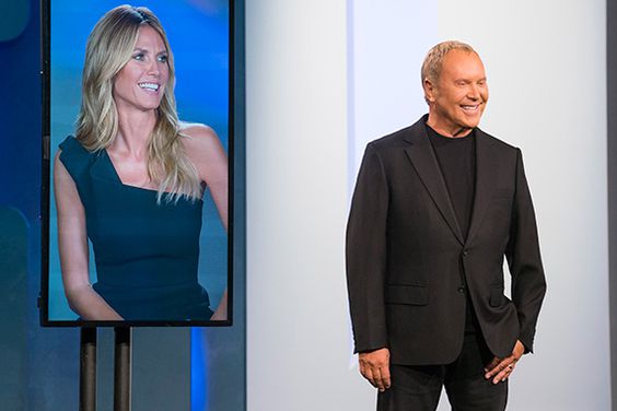 RECAP: 12/15/16 All Crops: Project Runway (L to R) Heidi Klum and guest judge Michael Kors judge the thirteenth challenge of Project Runway season 15, airing Thursday, December 15, at 9pm ET/PT on Lifetime. Photo by Barbara Nitke