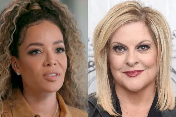 Sunny Hostin on Finding Your Roots, Nancy Grace visits the Build Brunch to discuss the Oxygen Series 'Injustice with Nancy Grace' at Build Studio on June 28, 2019 in New York City.