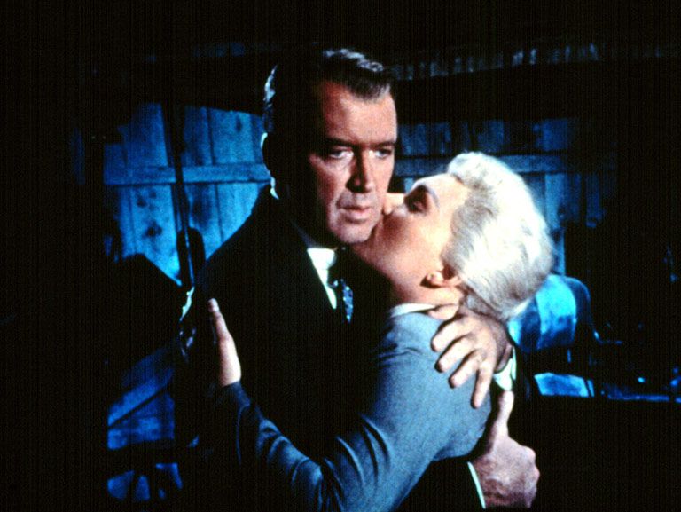 In Alfred Hitchcock's one-of-a-kind romantic mystery, James Stewart is a detective whose lover (Kim Novak) dies and then appears to come back to life. It's