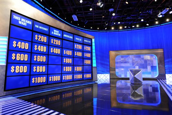 A general view on the set of the "Jeopardy!" Million Dollar Celebrity Invitational Tournament Show Taping on April 17, 2010 in Culver City, California. 