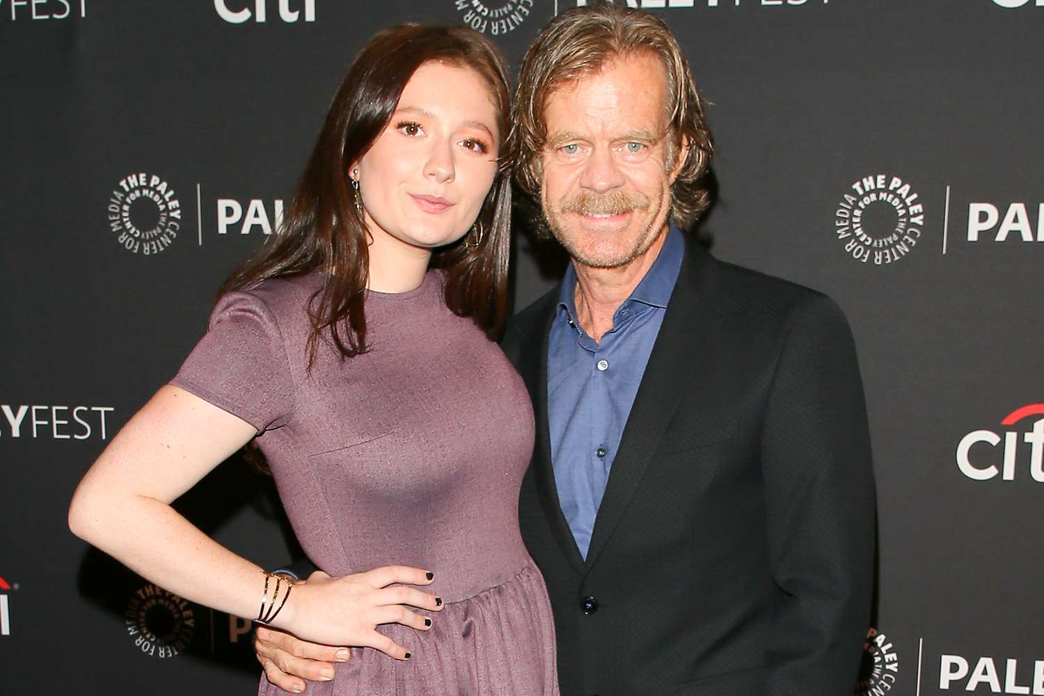 Emma Kenney and William H. Macy