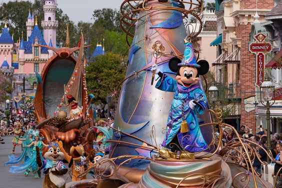 Magic Happens" Parade at Disneyland