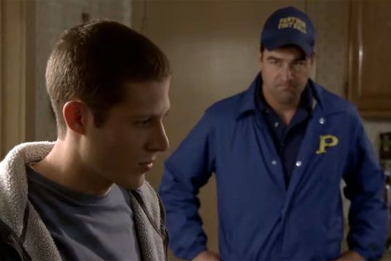 Zach Gilford and Kyle Chandler in 'Friday Night Lights'