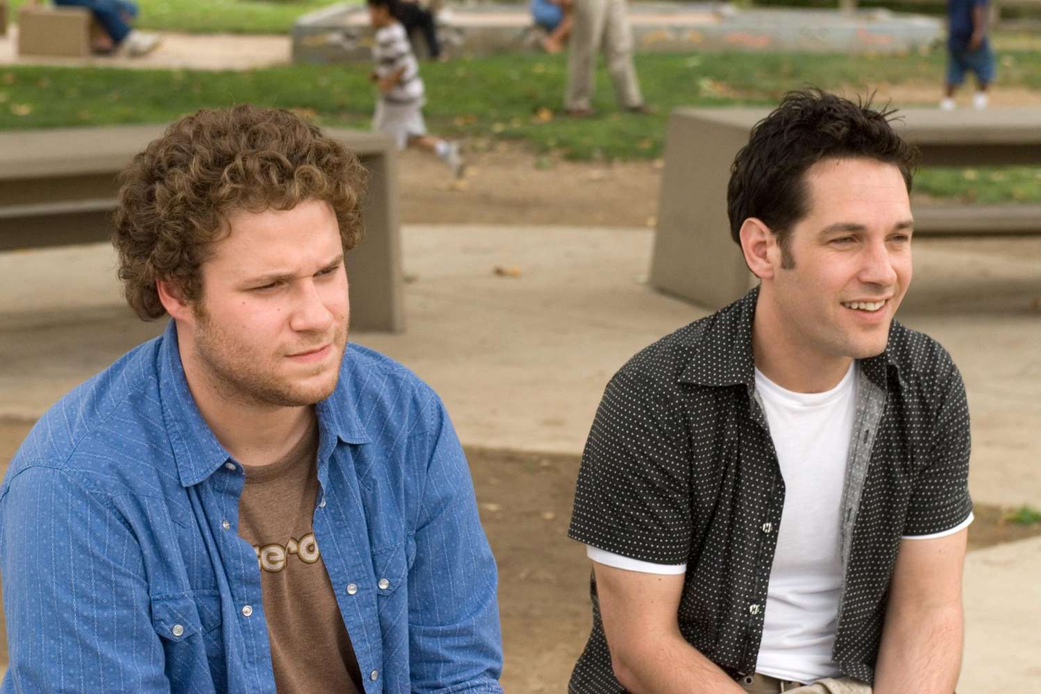 Knocked Up (2007)Seth Rogen (L) and Paul RuddSuzanne Hanover/Universal