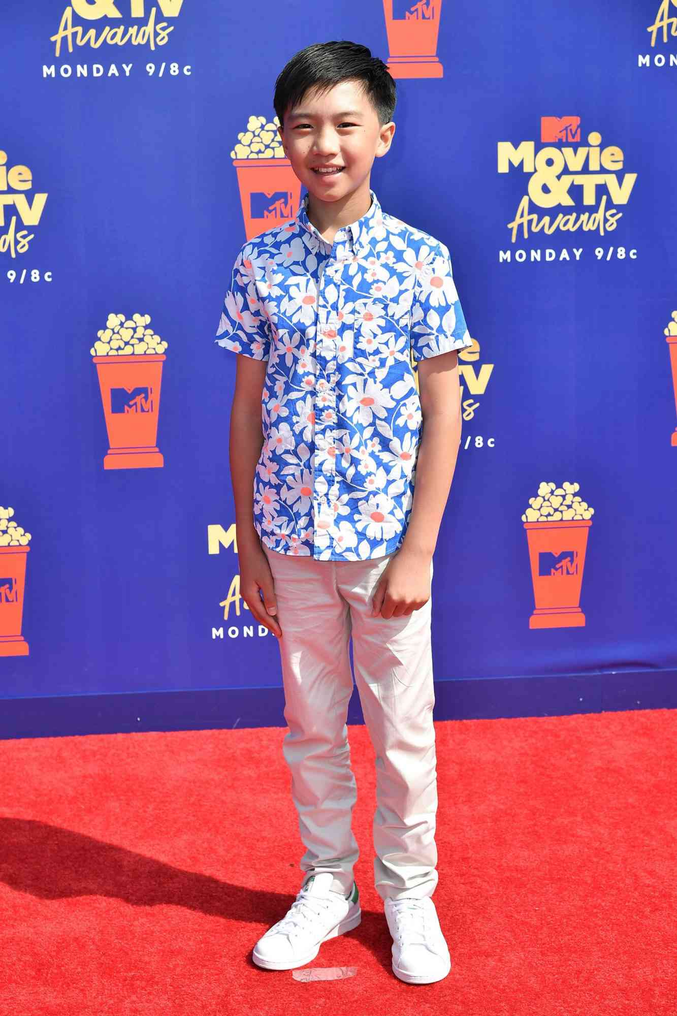 Ian Chen MTV Movie & TV Awards, Arrivals, Barker Hangar, Los Angeles, USA - 15 Jun 2019