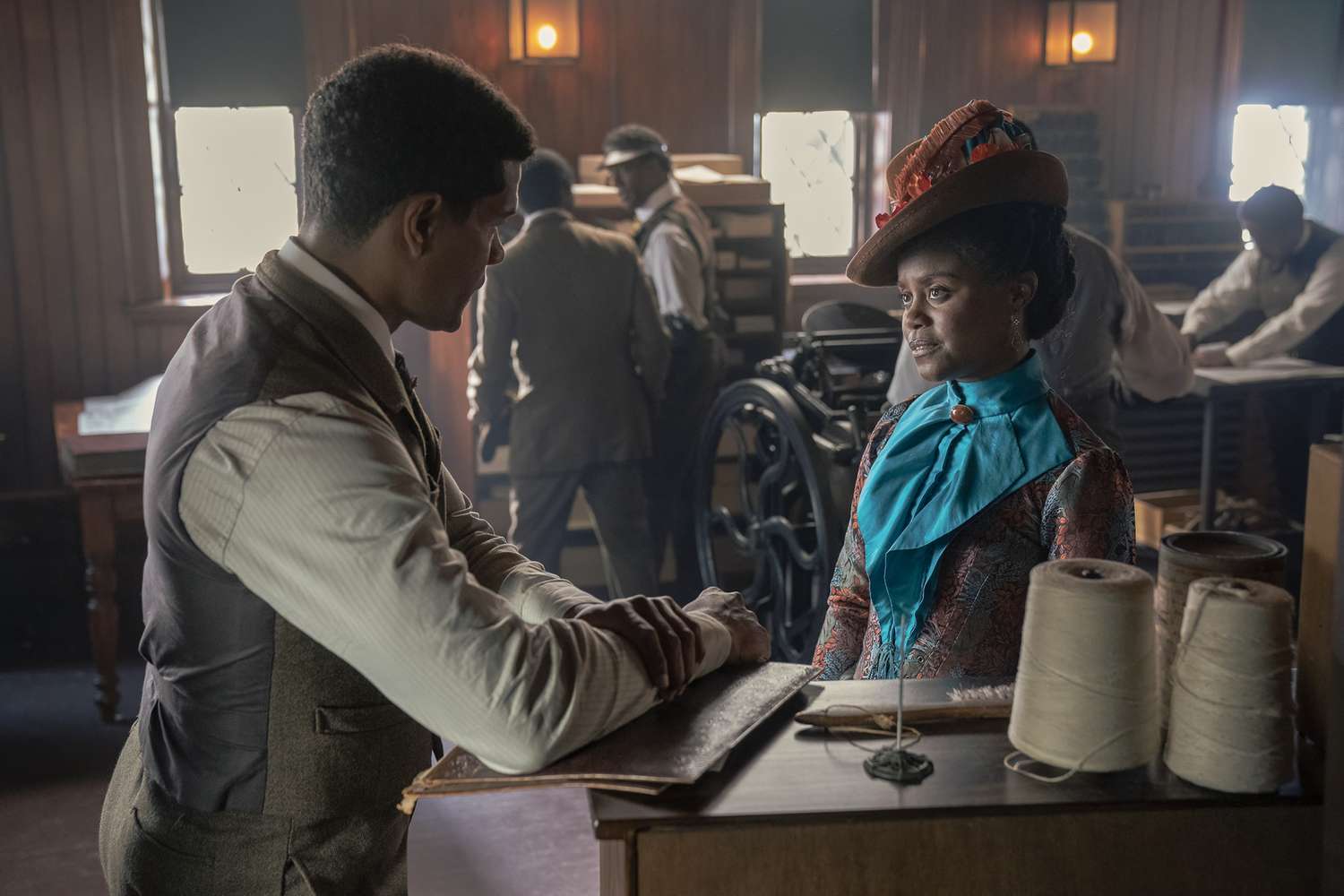 Sullivan Jones and Denee Benton on 'The Gilded Age'