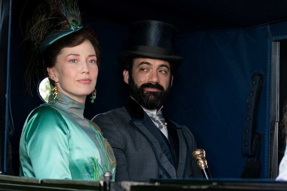 Carrie Coon and Morgan Spector on 'The Gilded Age'