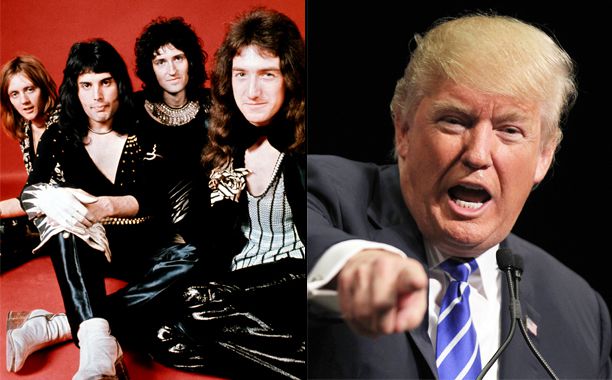 Queen; Donald Trump