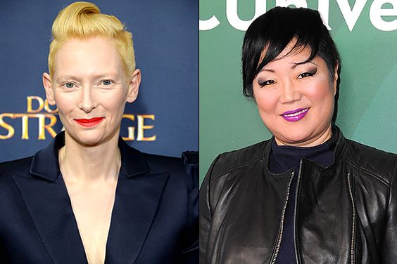 ALL CROPS: 617729044 Tilda Swinton (Photo by Anthony Harvey/Getty Images); 505011544 Margaret Cho (Photo by Angela Weiss/Getty Images)