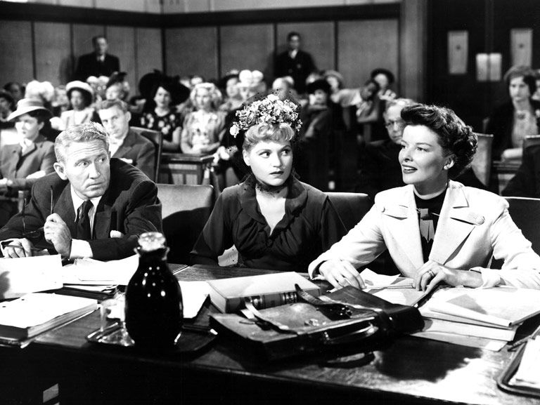 Katharine Hepburn and Spencer Tracy play married lawyers arguing the opposite sides of a case &mdash; a perfect metaphor for marriage itself. Download it: Amazon