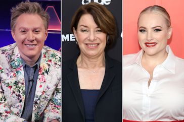 Clay Aiken, Amy Klobuchar, Meghan McCain