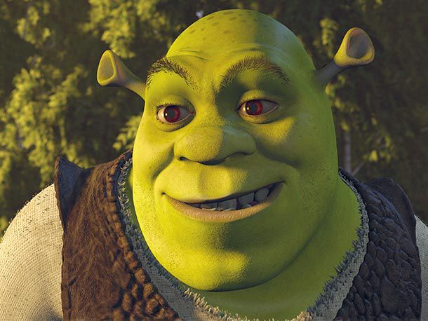 Shrek | The evil Lord Farquaad has banished fairy-tale beings from his land of Duloc so it can be as cookie-cutter boring as he is, but a