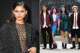 Zendaya attends the Valentino Womenswear Spring/Summer 2023; Disney Channel's original movie "Descendants"