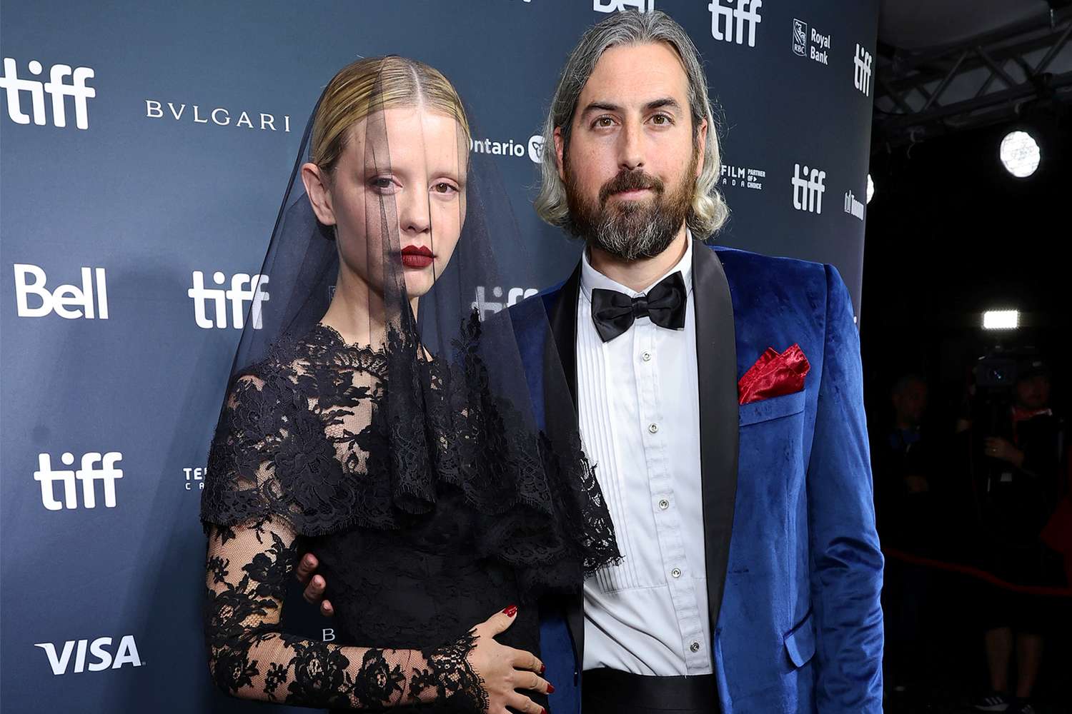 Mia Goth and Ti West