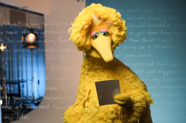 Big Bird in &ldquo;Dear&hellip;,&rdquo;