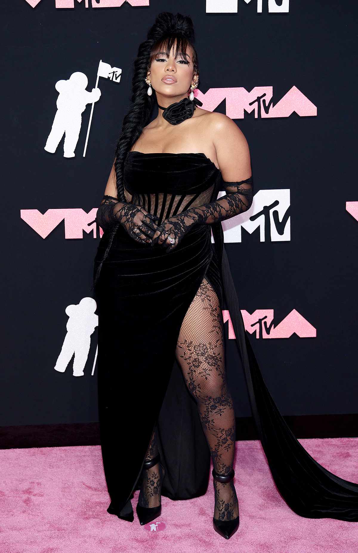 Cyn Santana attends the 2023 MTV Video Music Awards at the Prudential Center on September 12, 2023 in Newark, New Jersey.