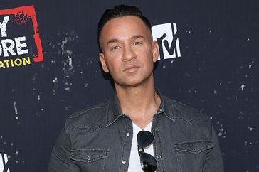 Mike 'The Situation' Sorrentino attends the "Jersey Shore Family Vacation" Global Premiere at HYDE Sunset: Kitchen + Cocktails on March 29, 2018 in West Hollywood, California.