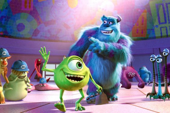 MONSTERS INC., Mike Wazowski, Sulley, 2001