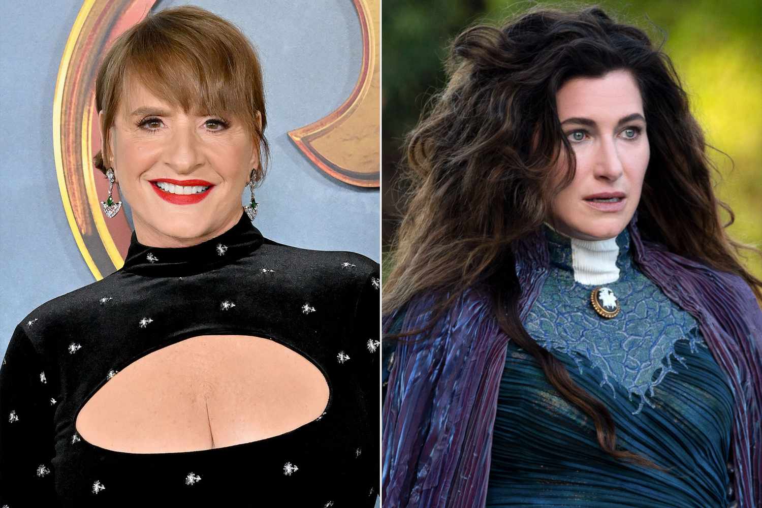 Patti LuPone; Kathryn Hahn as Agatha Harkness in Marvel Studios' WANDAVISION