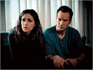 Rose Byrne, Patrick Wilson, ... | HAUNTED-HOUSE Rose Byrne and Patrick Wilson terrified in Insidious